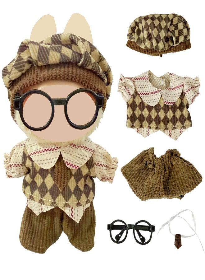 Ezcora Doll Clothes Set, Doll Outfits Pack for 15-17cm Dolls, Perfect for Play and Display, Accessories for Doll's Collectors (No Dolls) (Vintage) - Image 1
